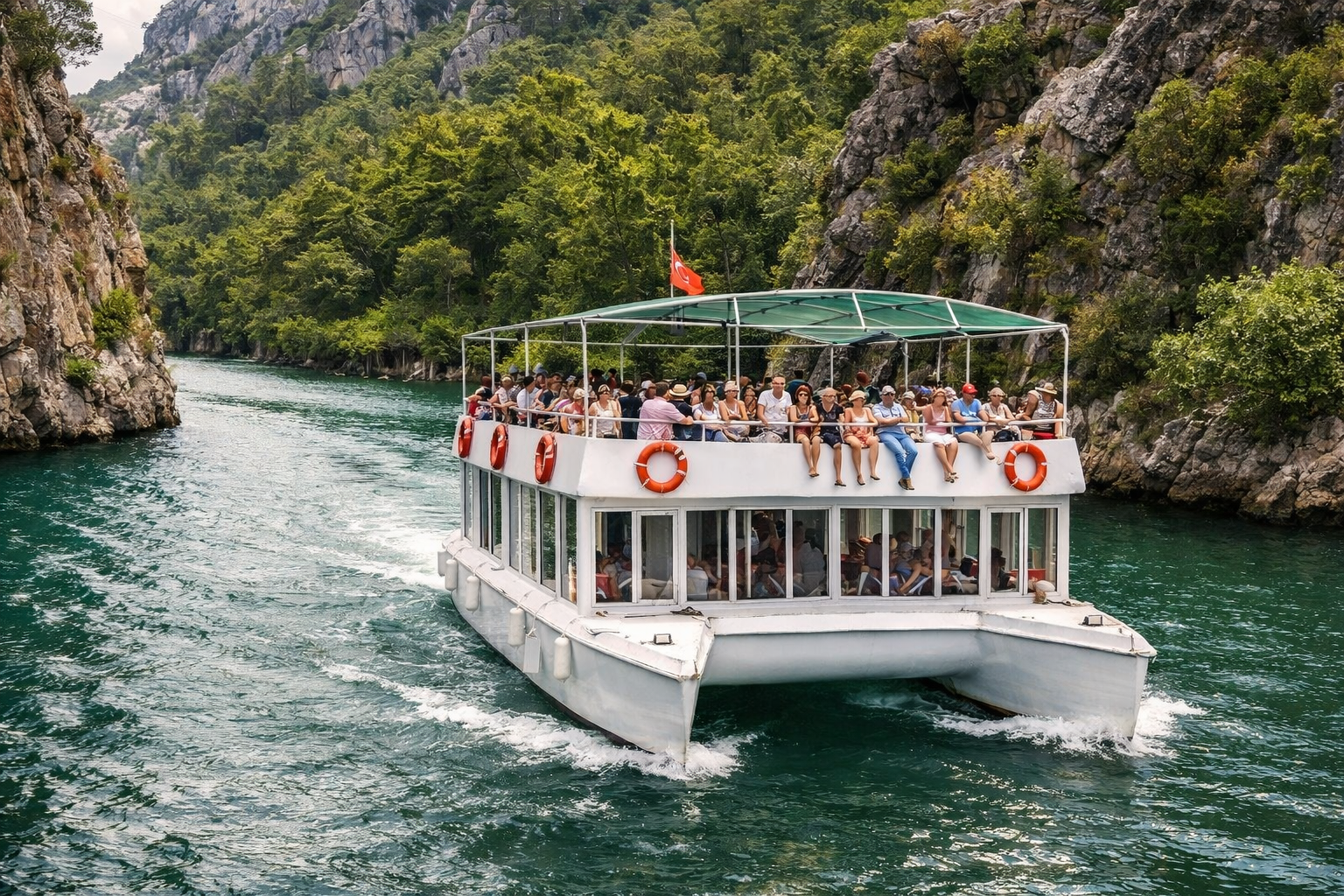 Alanya Green Canyon Boat Tour