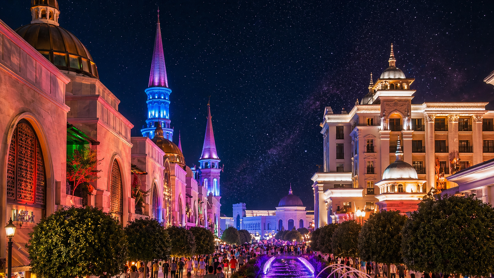 Alanya to Land of Legends Night Show Tour