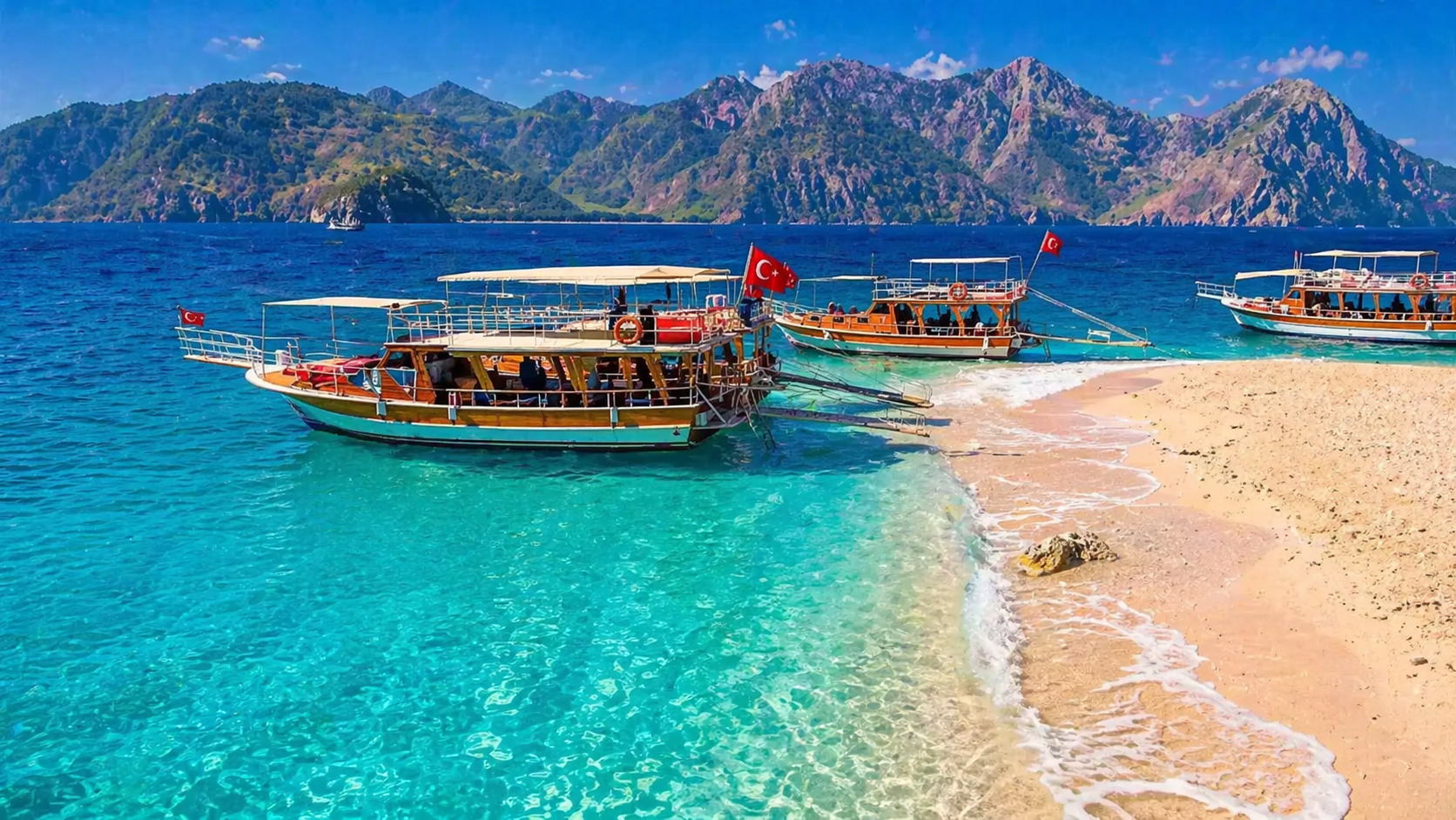 Alanya to Adrasan Suluada Boat Tour